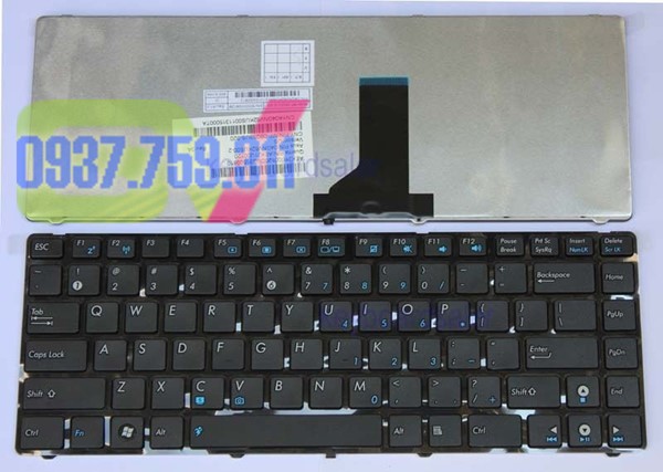 Hình ảnh của Bàn phím laptop Asus N82J N82JQ N82JV N82JG N82 Series Gọi ngay 0937 759 311 mua hàng nhé