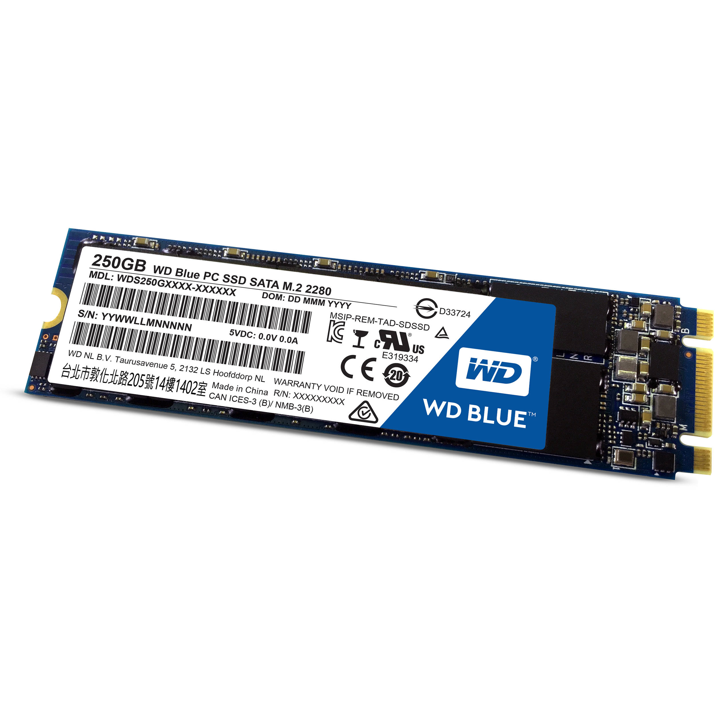 Hình ảnh của Ổ cứng WD Blue 250GB M.2 2280 – Chính hãng, tin cậy, độ ổn định cao Gọi ngay 0937 759 311 mua hàng nhé