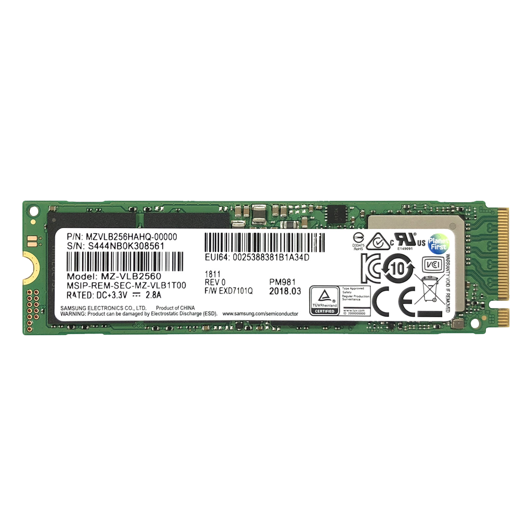 Hình ảnh của SSD M.2 2280- NVMe - Samsung PM981 - 256GB Gọi ngay 0937 759 311 mua hàng nhé