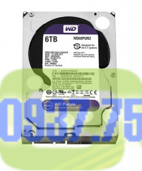 Hiển thị chi tiết cho Ổ Cứng Western Digital Purple 6TB 64MB Cache (WD60PURZ) 4690000 Hình ảnh của Ổ Cứng Western Digital Purple 6TB 64MB Cache (WD60PURZ) 4690000