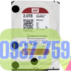 Hiển thị chi tiết cho Ổ cứng Western Digital Red 2TB 64MB Cache 2050000 Hình ảnh của Ổ cứng Western Digital Red 2TB 64MB Cache 2050000