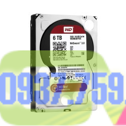 Hiển thị chi tiết cho Ổ cứng Western Digital Red 6TB 64MB Cache 4990000 Hình ảnh của Ổ cứng Western Digital Red 6TB 64MB Cache 4990000