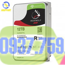 Hiển thị chi tiết cho Ổ cứng Seagate Ironwolf Pro 12TB SATA 7200rpm (ST12000NE0007) 13900000 Hình ảnh của Ổ cứng Seagate Ironwolf Pro 12TB SATA 7200rpm (ST12000NE0007) 13900000