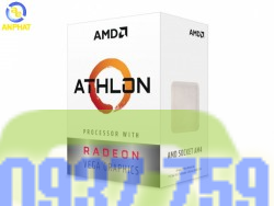 Hiển thị chi tiết cho CPU AMD Athlon PRO 200GE (3.2GHz/ 2 nhân 4 luồng/ Radeon Vega 3) 1419000 Hình ảnh của CPU AMD Athlon PRO 200GE (3.2GHz/ 2 nhân 4 luồng/ Radeon Vega 3) 1419000