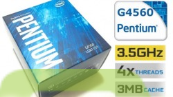 Hình ảnh của CPU Intel Pentium G4560 3.5 GHz 3MB HD Graphics 600 Kabylake 2029000