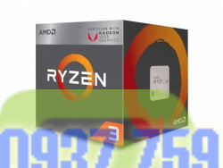 Hiển thị chi tiết cho CPU AMD Ryzen 3 2200G (3.5 Upto 3.7Ghz/ 4 Cores 4 Threads/ 4MB) 2619000 Hình ảnh của CPU AMD Ryzen 3 2200G (3.5 Upto 3.7Ghz/ 4 Cores 4 Threads/ 4MB) 2619000