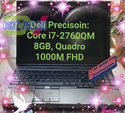 Hiển thị chi tiết cho Cổ máy siêu HIẾM được SĂN LÙNG KHẮP NƠI DELL PRECISION M4600 I7- VGA Rời 2GB chuyên đồ họa giá siêu tốt Hình ảnh của Cổ máy siêu HIẾM được SĂN LÙNG KHẮP NƠI DELL PRECISION M4600 I7- VGA Rời 2GB chuyên đồ họa giá siêu tốt