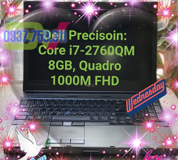 Hình ảnh của Cổ máy siêu HIẾM được SĂN LÙNG KHẮP NƠI DELL PRECISION M4600 I7- VGA Rời 2GB chuyên đồ họa giá siêu tốt