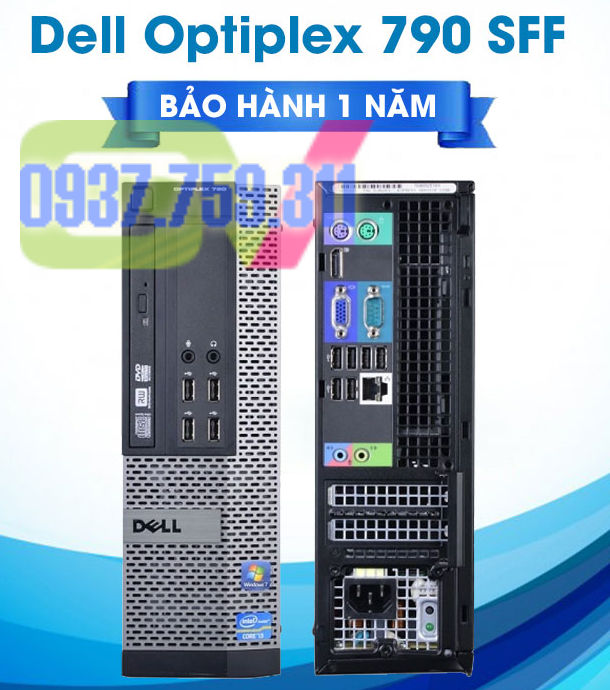 Hình ảnh của Máy bộ Dell Optiplex 790 Case mini  cáº¥u hÃ¬nh 1 BH 12 Tháng