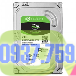 Hình ảnh của Ổ cứng HDD Seagate Barracuda Pro 2TB SATA 6Gb/s 128MB Cache 3.5'' (ST2000DM009) 3339000